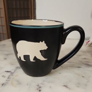 Bass Pro Shops |  Black and Cream Bear Mug 21oz